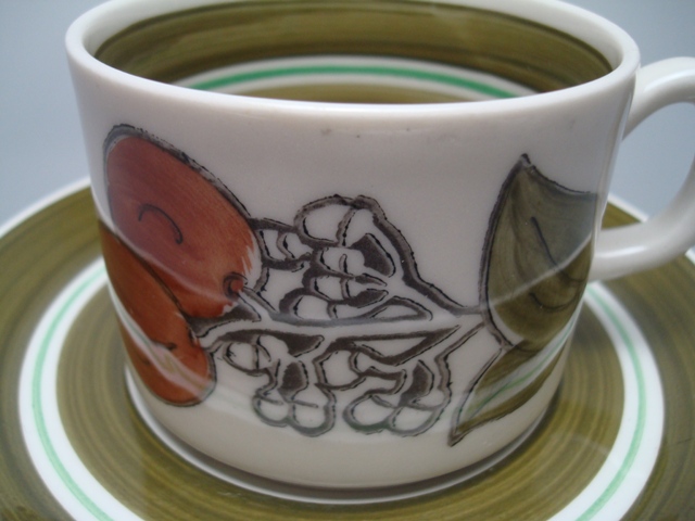 Gefle Julia Coffee Cup & Saucer