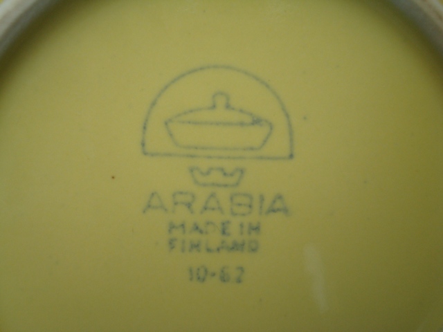 Arabia Kilta Bowl yellow