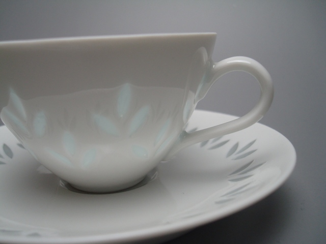 Arabia Rice Demitasse Cup & Saucer