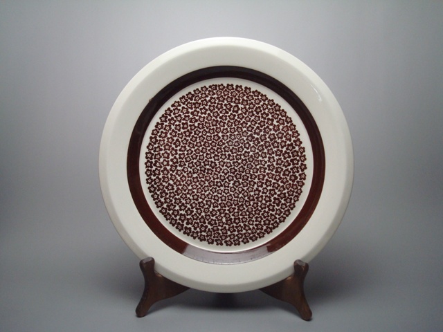 Arabia Faenza Plate L brown