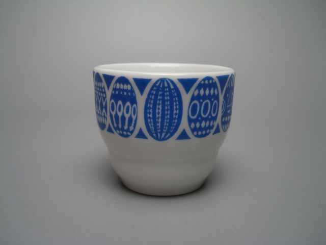 Arabia Egg Cup blue