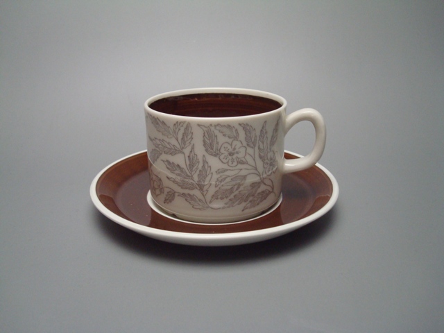 Gefle Fontana Coffee Cup & Saucer