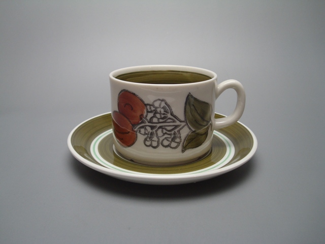 Gefle Julia Coffee Cup & Saucer