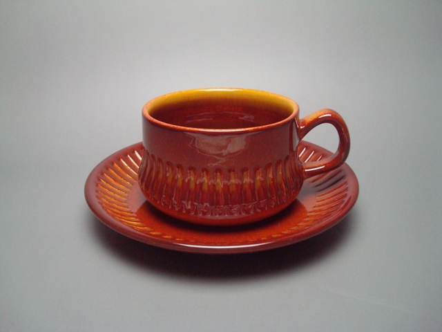 Gefle Kaskad Tea Cup & Saucer